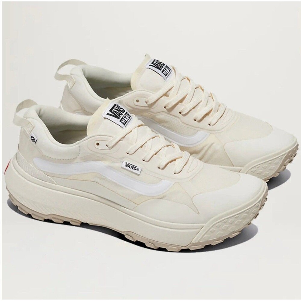 VANS MTE CROSSPATH Men’s 8.5/ Women 10 Ultrarange Running Skate Off White New